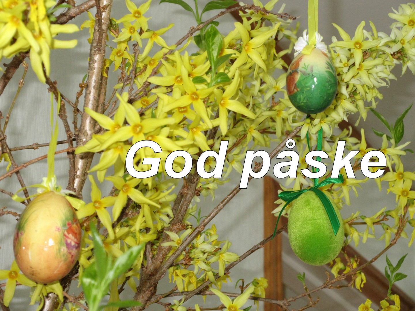 Vi ønsker alle en god påske