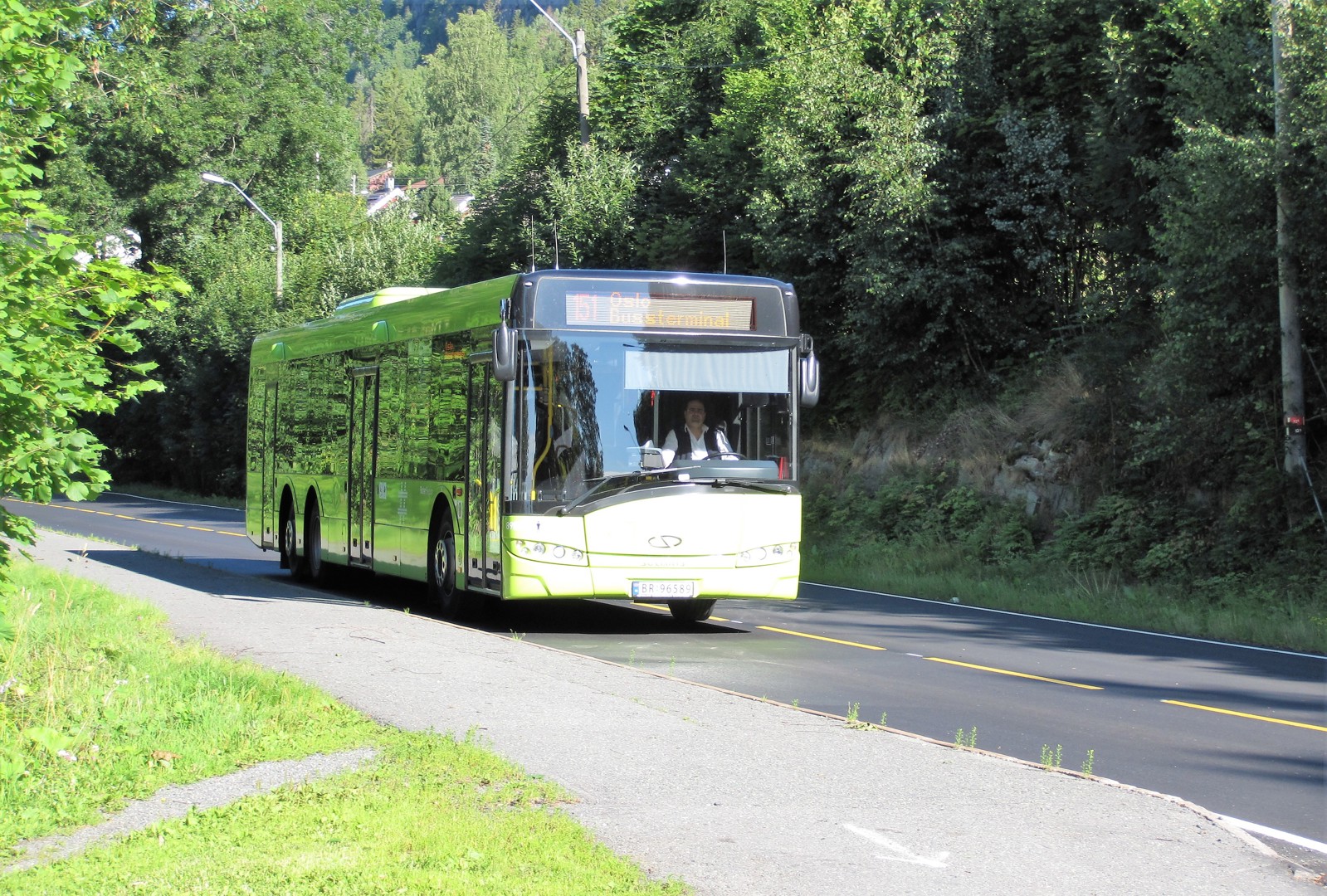 Vannledning øverst på Rykkinn