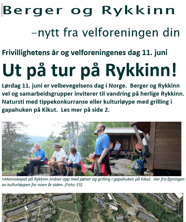 Ut på tur 11. juni!