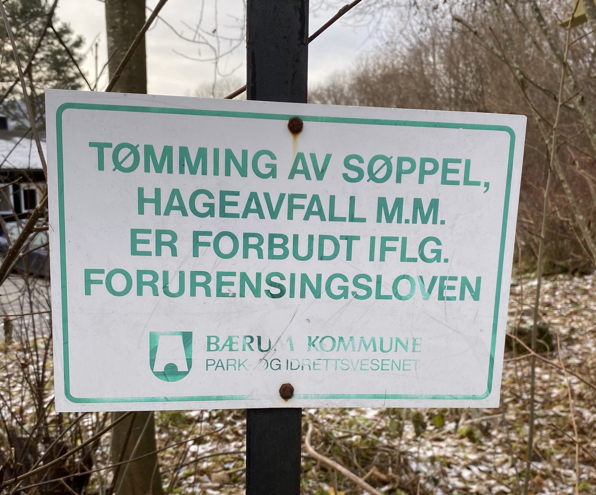 Hageavfall på avveier