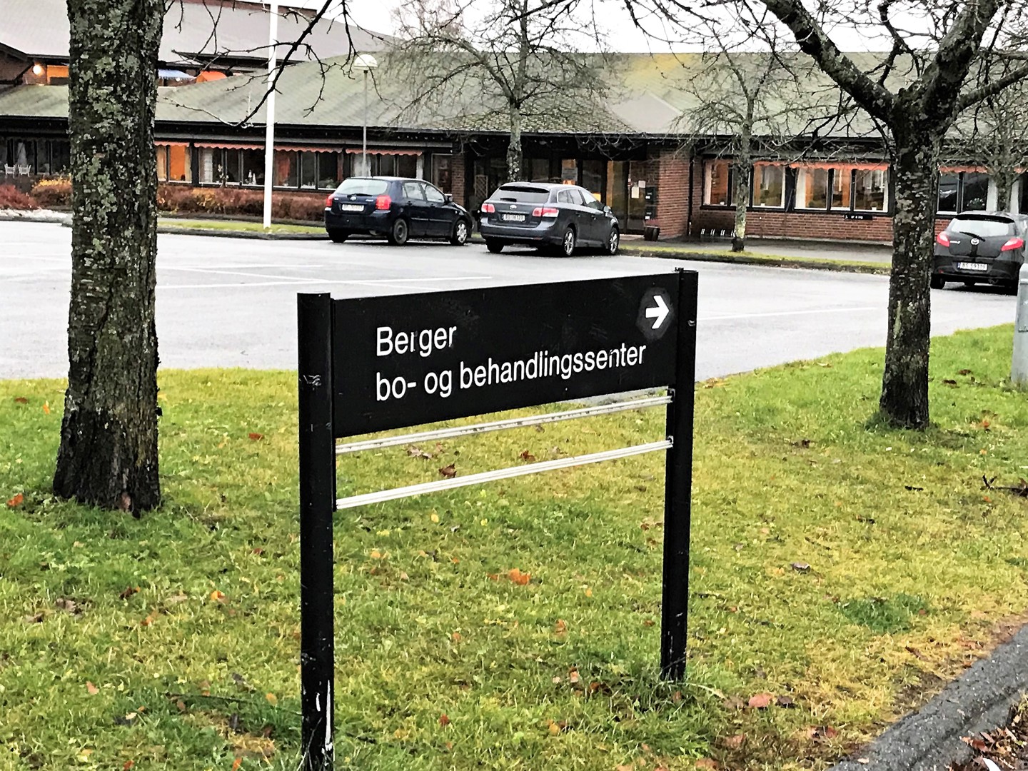 Utbygging på Berger.  Bra, men mye trafikk