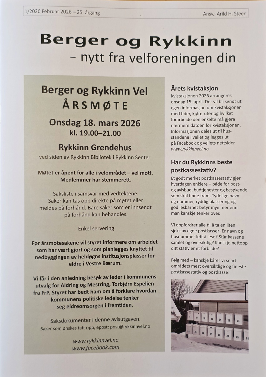 Årets første velavis er ute